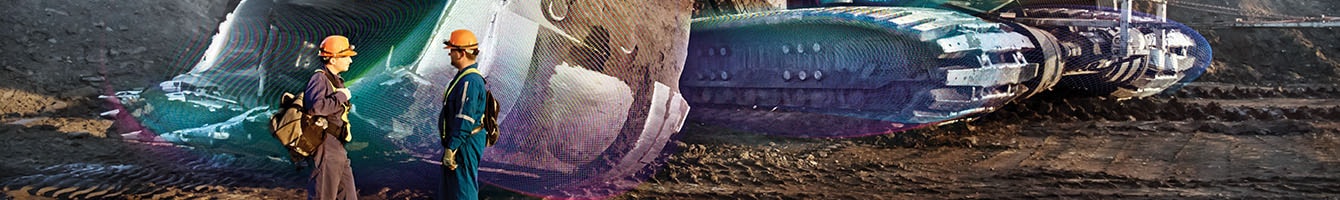 Industrial mining shovel